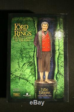 Sideshow Weta Lord Of The Rings Bilbo Baggins Lotr Statue Sold Out #0642/1000