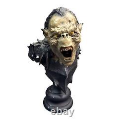 Sideshow Weta Lord Of The Rings Goblin Bust Moria Orc Swordsman Statue