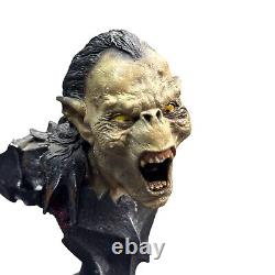 Sideshow Weta Lord Of The Rings Goblin Bust Moria Orc Swordsman Statue