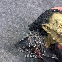 Sideshow Weta Lord Of The Rings Goblin Bust Moria Orc Swordsman Statue