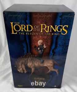 Sideshow Weta Lord Of The Rings Gothmog & Warg Statue Figure SEALED Original Box