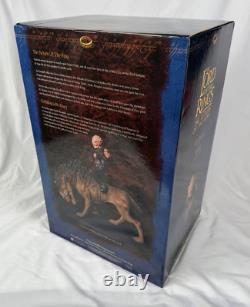 Sideshow Weta Lord Of The Rings Gothmog & Warg Statue Figure SEALED Original Box