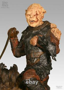 Sideshow Weta Lord Of The Rings Gothmog With Warg Lotr Statue 0934/4500