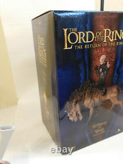Sideshow Weta Lord Of The Rings Gothmog With Warg Lotr Statue 0934/4500