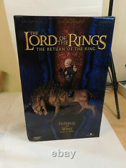 Sideshow Weta Lord Of The Rings Gothmog With Warg Lotr Statue 0934/4500