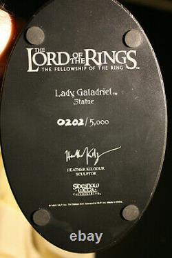 Sideshow Weta Lord Of The Rings Lady Galadriel Lotr Statue #0202/5000 Sold Out
