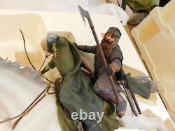 Sideshow Weta Lord Of The Rings Legolas Gimli On Arod Statue Sold Out 13/5000
