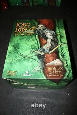 Sideshow Weta Lord Of The Rings Moria Orc Archer Statue Sold Out Limited Edition