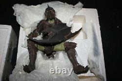 Sideshow Weta Lord Of The Rings Moria Orc Swordsman Statue Sold Out Limited Ed
