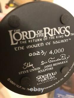 Sideshow Weta Lord Of The Rings Mouth Of Sauron Bust Figure Statue