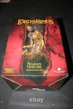 Sideshow Weta Lord Of The Rings Newborn Uruk-hai Statue Sold Out #131/500 Lotr