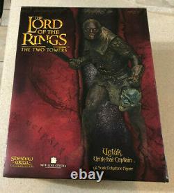 Sideshow Weta Lord Of The Rings Ugluk, Uruk-hai Captain Statue 1002/2000 Display