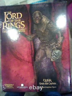 Sideshow Weta Lord Of The Rings Ugluk, Uruk-hai Captain Statue #769/2000 NEW