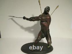 Sideshow Weta Lord Of The Rings Uruk-hai Berserker 1/6 Scale Polystone Statue