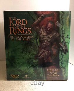 Sideshow Weta Lord Of The Rings Uruk-hai Scout Swordsman Statue Figure Bust