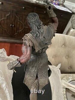 Sideshow Weta Lord Of The Rings Uruk-hai Scout Swordsman Statue Repaired