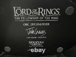 Sideshow Weta Lord Rings LOTR'ORC PITMASTER' 1/6 Statue! Limited Edition! L@@K