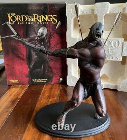 Sideshow Weta Lord of The Rings The Two Towers Uruk-Hai Berserker Statue Rohan