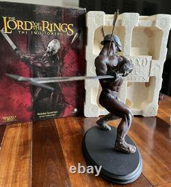 Sideshow Weta Lord of The Rings The Two Towers Uruk-Hai Berserker Statue Rohan