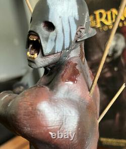 Sideshow Weta Lord of The Rings The Two Towers Uruk-Hai Berserker Statue Rohan