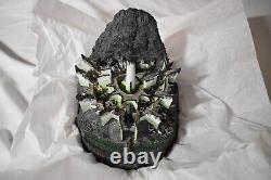 Sideshow Weta Lord of the Rings Minas Morgul + Tirith Figure Statue Bookend Set