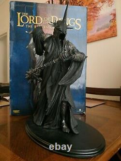 Sideshow Weta Lord of the Rings Morgul Lord Witch King Statue, tolkien
