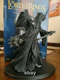 Sideshow Weta Lord of the Rings Morgul Lord Witch King Statue, tolkien