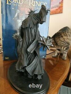 Sideshow Weta Lord of the Rings Morgul Lord Witch King Statue, tolkien