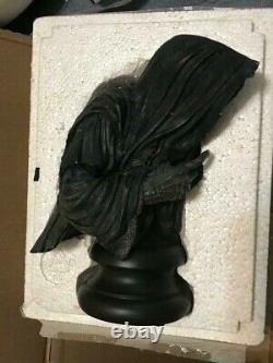 Sideshow Weta Lord of the Rings Ringwraith 1/4 Scale Polystone Bust Statue