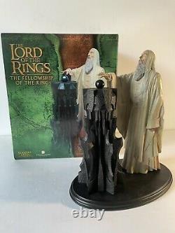 Sideshow Weta Lord of the Rings Saruman The White Statue