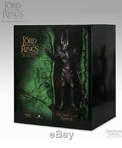 Sideshow Weta Lord of the Rings The Dark Lord Sauron Figure Polystone Statue