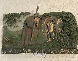 Sideshow Weta Meeting Of Old Friends Plaque (Lord Of The Rings)