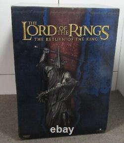 Sideshow Weta Morgul Lord of the Rings Return King polystone statue withbox