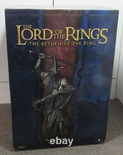 Sideshow Weta Morgul Lord of the Rings Return King polystone statue withbox