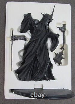 Sideshow Weta Morgul Lord of the Rings Return King polystone statue withbox