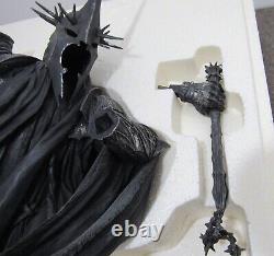 Sideshow Weta Morgul Lord of the Rings Return King polystone statue withbox