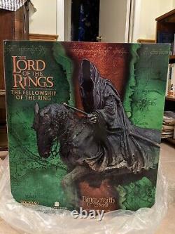 Sideshow Weta Ringwraith On Steed Lord Of The Rings Figure Statue BOXED