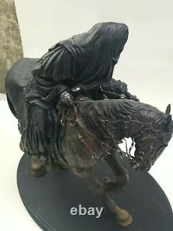 Sideshow Weta Ringwraith On Steed Lord Of The Rings Statue Never Displayed! Mint