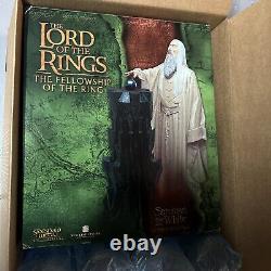 Sideshow Weta SARUMAN THE WHITE 1/6 scale Polystone Statue Lord of the Rings