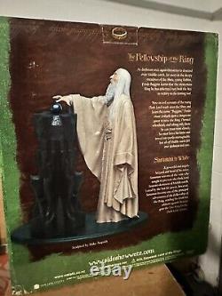 Sideshow Weta SARUMAN THE WHITE 1/6 scale Polystone Statue Lord of the Rings