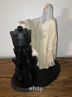 Sideshow Weta SARUMAN THE WHITE 1/6 scale Polystone Statue Lord of the Rings