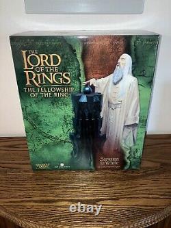 Sideshow Weta SARUMAN THE WHITE 1/6 scale Polystone Statue Lord of the Rings