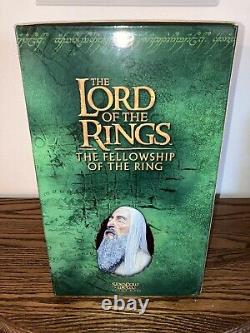 Sideshow Weta SARUMAN THE WHITE 1/6 scale Polystone Statue Lord of the Rings