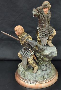 Sideshow statue Frondo and Samwise The Lord of the Rings with box vintage rare