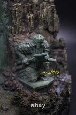 Statue Figure Lonely Mountain Door Hobbit Model Toys The Lord of The Rings Gift