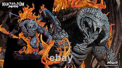 THE BALROG OF MORIA Statue Lord of the Rings Fellowship Resin Model Kit WICKED