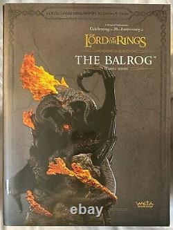 The Balrog Statue WETA Workshop Polystone The Lord of The Rings Trilogy 2022