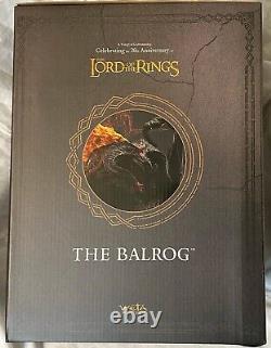 The Balrog Statue WETA Workshop Polystone The Lord of The Rings Trilogy 2022