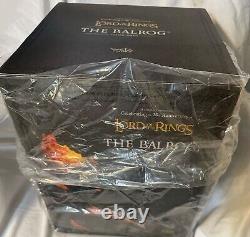 The Balrog Statue WETA Workshop Polystone The Lord of The Rings Trilogy 2022