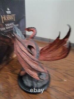 The Hobbit The Lord of the Rings Weta Smaug 110 Resin Statue Figure Model Toy